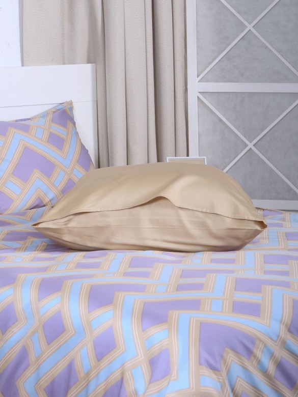 Постельное бельё  Luxury, Евро, цв. Алекс, Тенсел н(2)50*70 и н(2)70*70