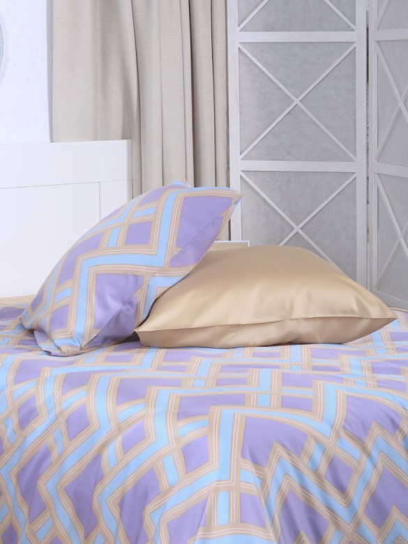Постельное бельё  Luxury, Евро, цв. Алекс, Тенсел н(2)50*70 и н(2)70*70