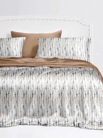 Постельное бельё  Luxury, Евро, цв. Фрэд, Тенсел н(2)50*70 и н(2)70*70