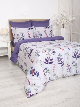 Постельное бельё Luxury Евро,Эмма, Тенсел н(2)50*70 и н(2)70*70
