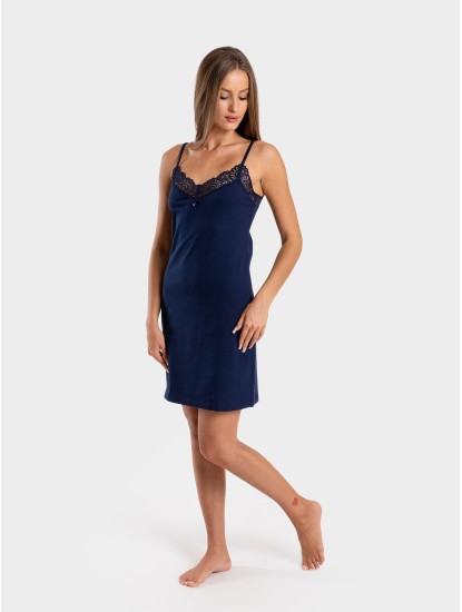 Сорочка женская,тёмно-синий 811932
