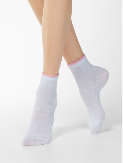 Носки женские короткие ACTIVE, белый 14С1302
