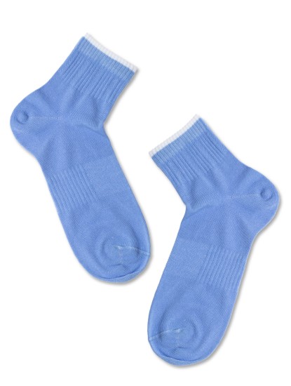 Носки женские короткие ACTIVE, голубой 14С1302